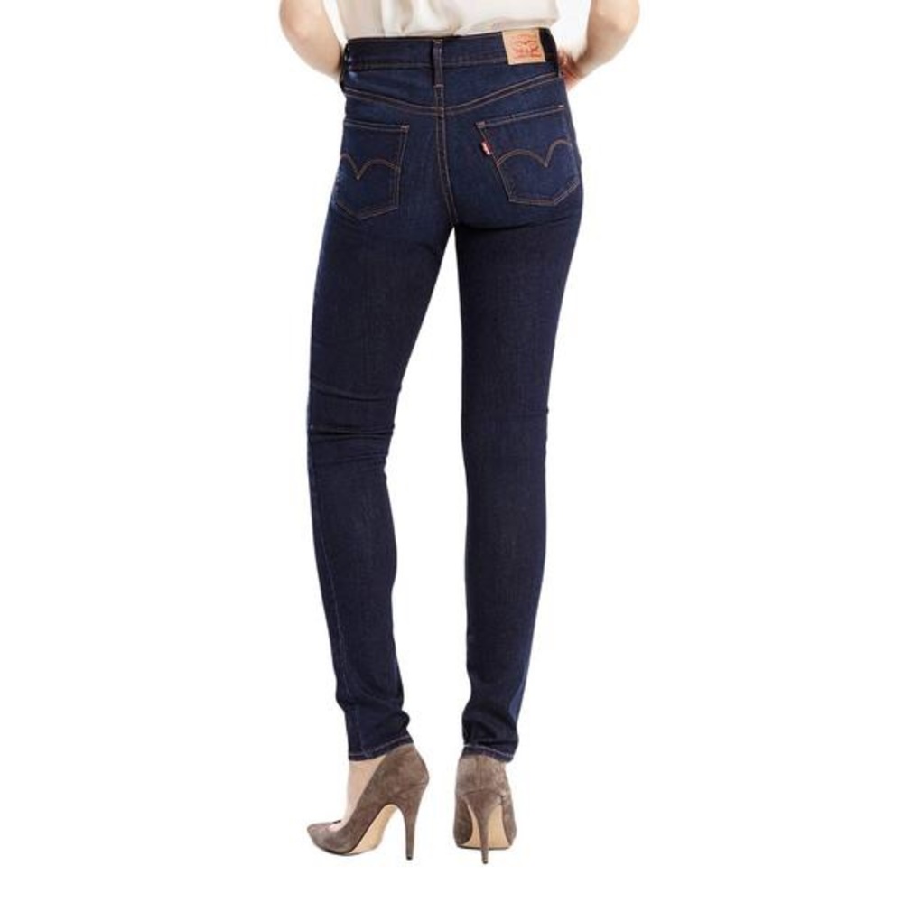 Levi’s 29 slimming skinny jeans dark blue 0553 mid rise